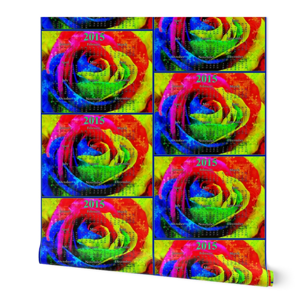 2015 Calendars - Rose Rainbow