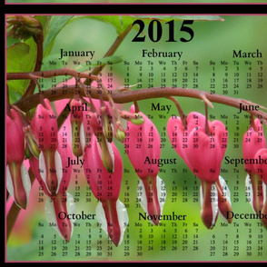 2015 Calendars - Bleeding Hearts