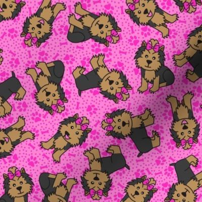 Yorkie Party (Pink)