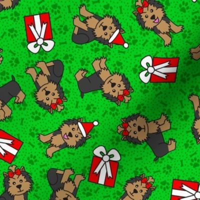 Merry Yorkies (Green)