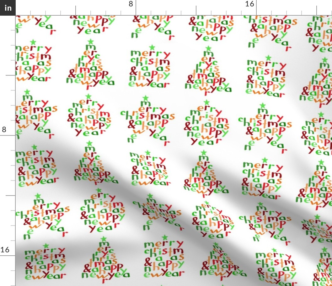 Merry Christmas - shapes (large)