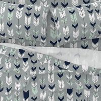 Fletching Arrow // Northern Lights - Grey