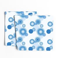 Sparkling Circles - 8in (blue)