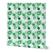 Sparkling Circles - 8in (green)