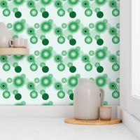 Sparkling Circles - 8in (green)