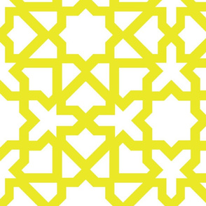 Marrakesch xxl white-mustard