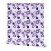 Sparkling Circles - 8in (purple)