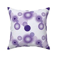 Sparkling Circles - 8in (purple)