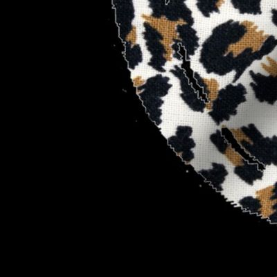  5 FT LEOPARD Christmas Stocking by Paris Bebe