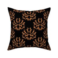 Doxie Damask Wood 1