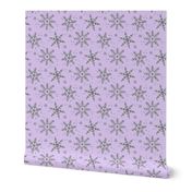 Snowflake Shimmer in Lilac