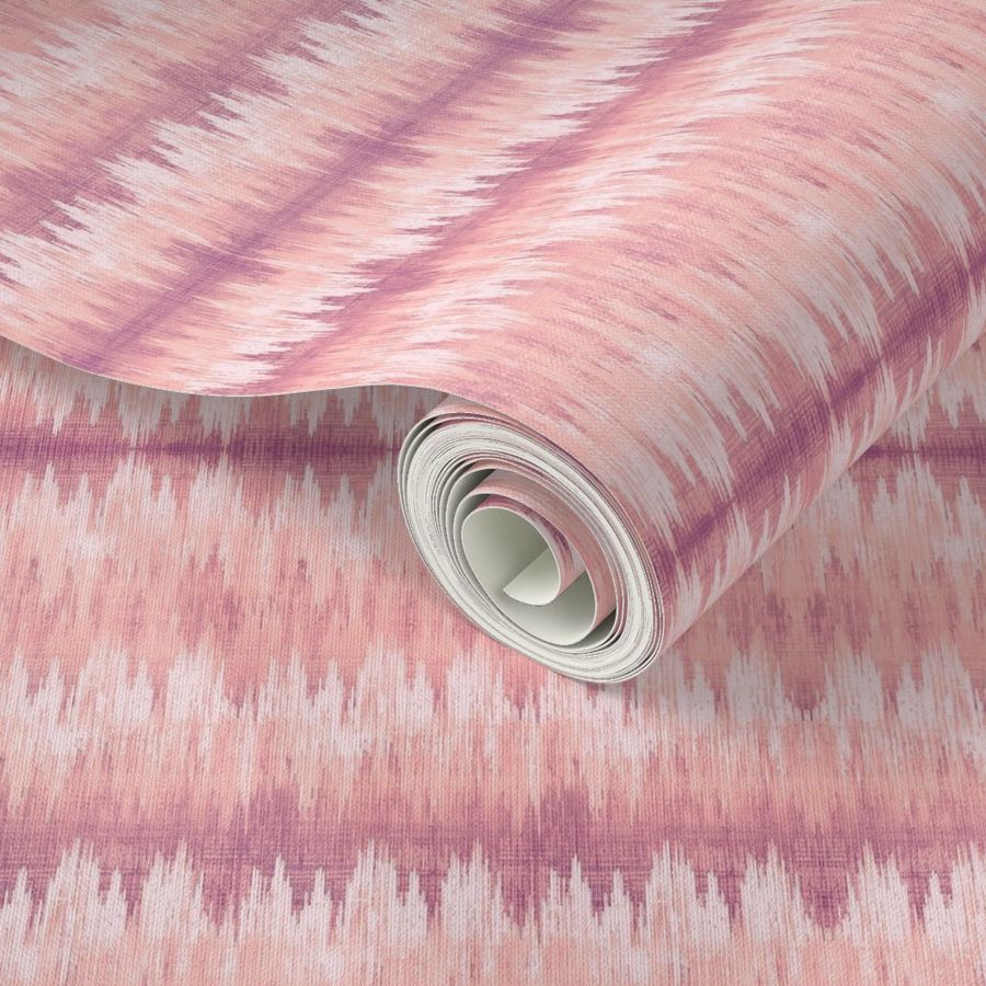 rags ikat peach melba