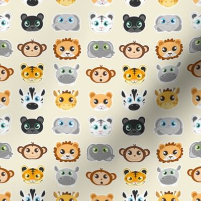 Cute Jungle Animals Pattern