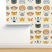 Cute Jungle Animals Pattern