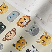 Cute Jungle Animals Pattern