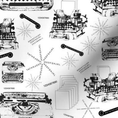 Typewriter, Ribbon & Paper-ed