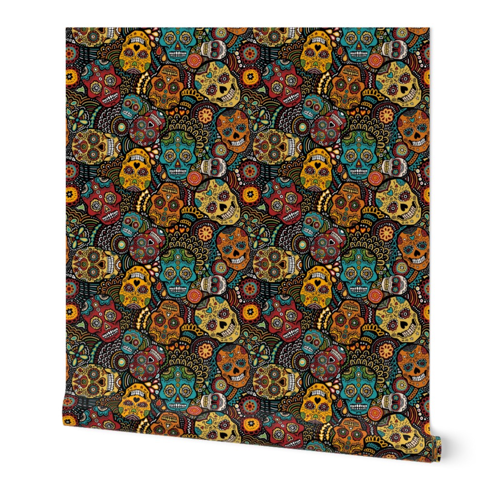 mexican sugar skulls EXTRA SMALL