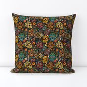 mexican sugar skulls EXTRA SMALL