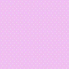  Vintage white polka dots on bubblegum pink