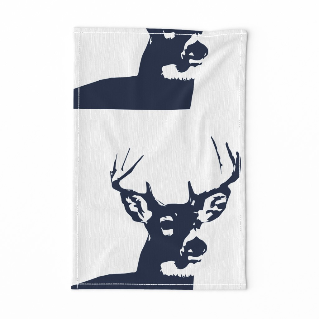 Navy Buck // Pillow Cover