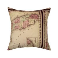 Florida vintage map, small (FQ)