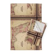 Florida vintage map, small (FQ)