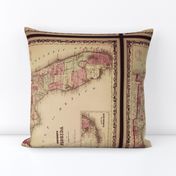 Florida vintage map, small (FQ)