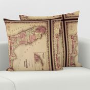 Florida vintage map, small (FQ)