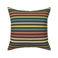 baby ikat stripe charcoal