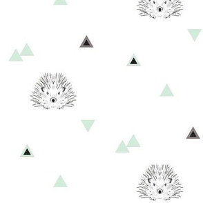 hedgehog mint triangles