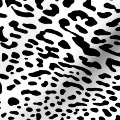 Ooh La La! Leopard ~ Black and White 