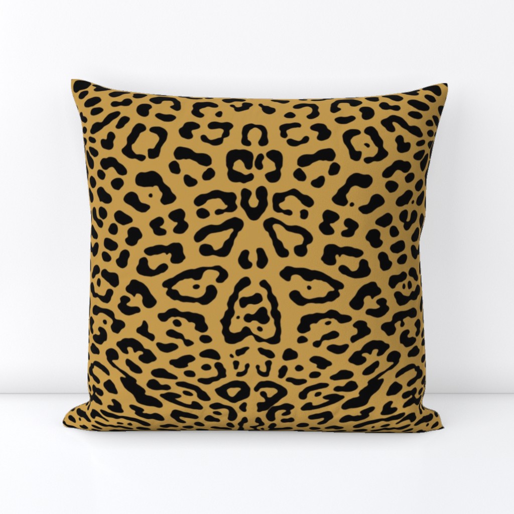 Ooh La La! Leopard ~ Black on Gilt