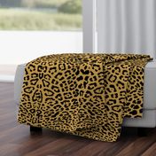 Ooh La La! Leopard ~ Black on Gilt