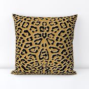 Ooh La La! Leopard ~ Black with White on Gilt 