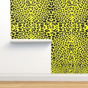 Ooh La La! Leopard ~ Black with White on La!