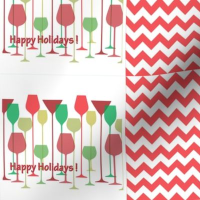 Happy Holidays Coasters/Napkins