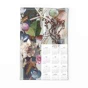 2019 Beachwalk Seashells Kitchen Towel