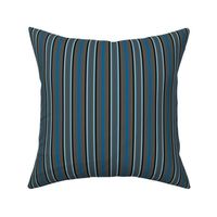 Blue and Brown Stripe