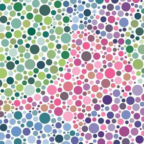blank Ishihara dots in Synergy0011 colors