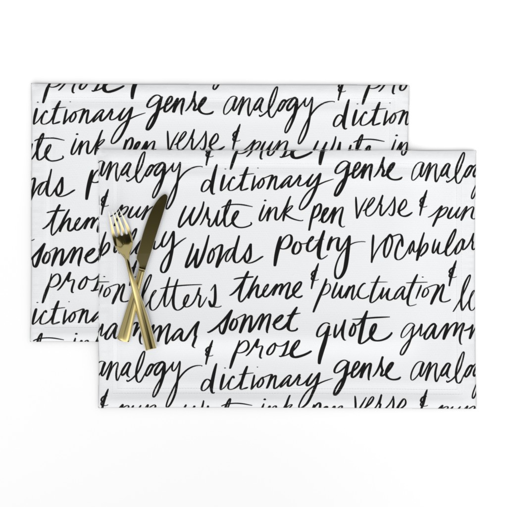 literary calligraphy