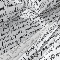 literary calligraphy