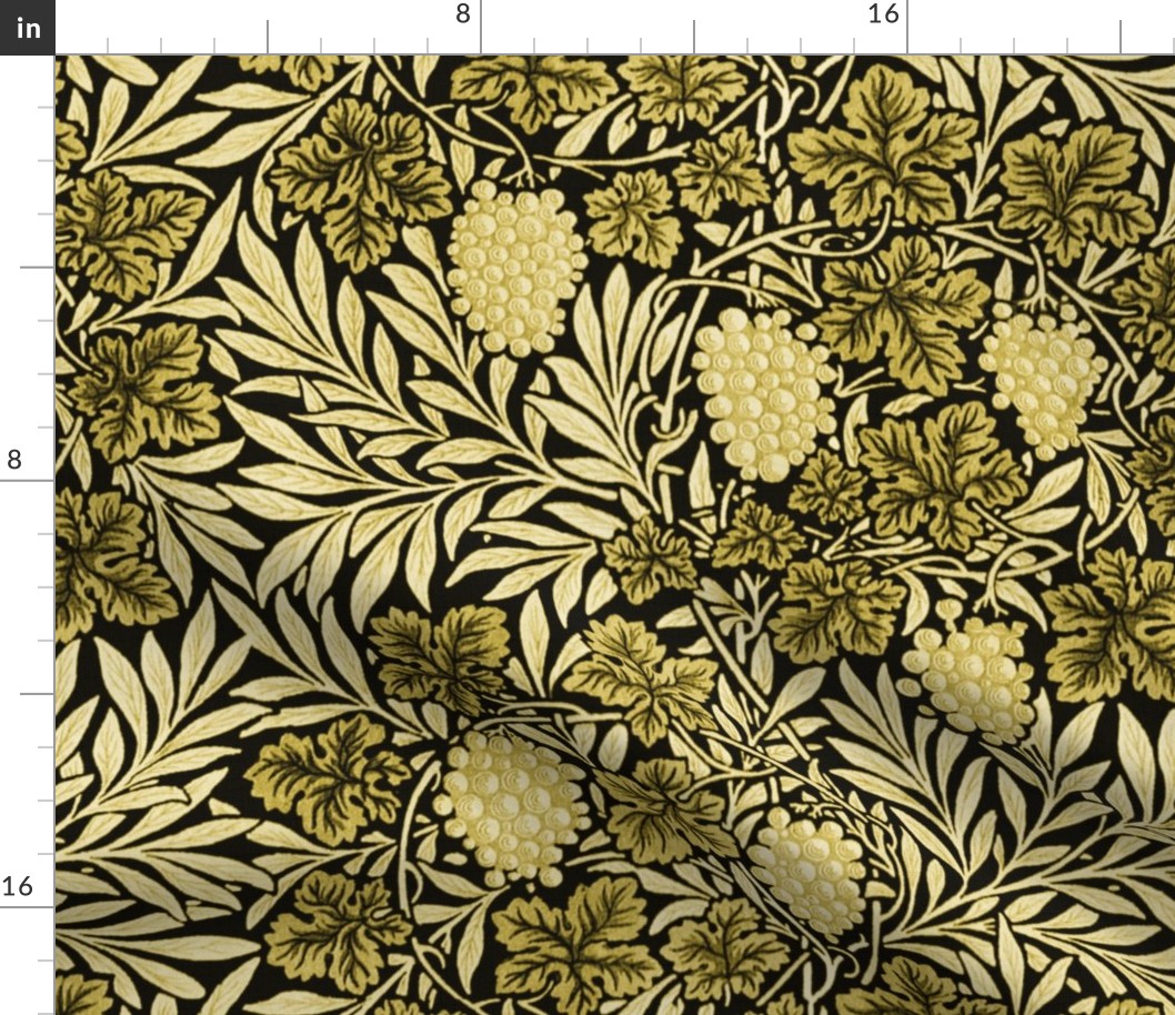 William Morris ~ Jungle Vines ~ Spring Green 