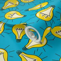 Cartoon Idea Lightbulbs 