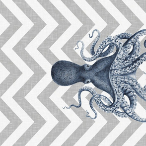 Ink Octopus Oasis Tea Towel