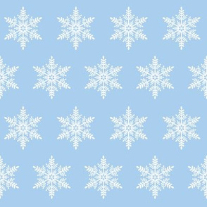 Let it Snow! Snowflake - Lt Blue