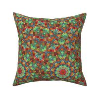 Colorful Patchwork Quilt