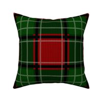 Custom Tartan ~ MacNicholas ~ Christmas Eve ~ Faux Knit