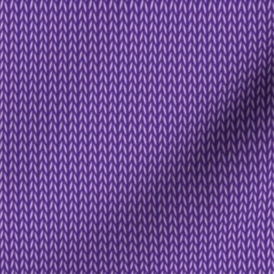 Stockinette Stitch (Purple)