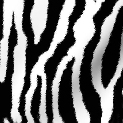 Zebra or White Tiger Stripes