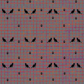 Graph Paper Cats